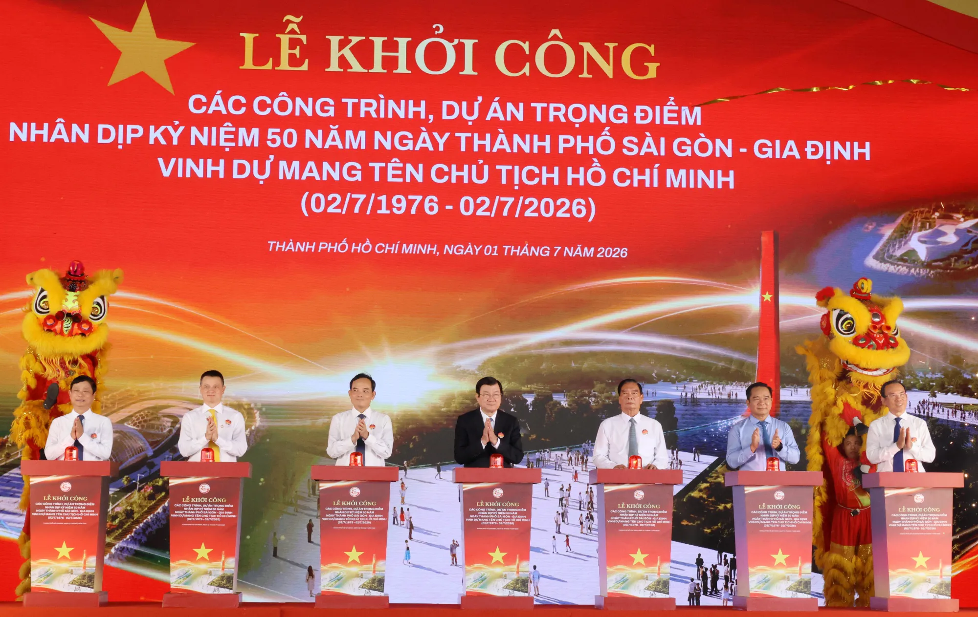 TP.HCM khởi công 8 dự án trọng điểm: Cú hích mở rộng không gian phát triển trong chặng đường mới