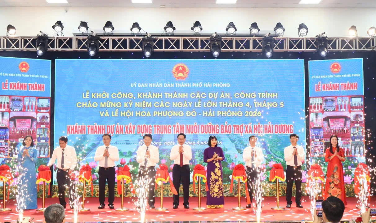 TP.Hải Phòng khởi công, khánh thành 14 công trình, dự án chào mừng các ngày lễ lớn
