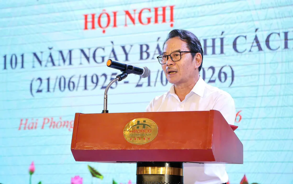 Hội Nhà báo TP.Hải Phòng kỷ niệm 101 năm ngày Báo chí Cách mạng Việt Nam