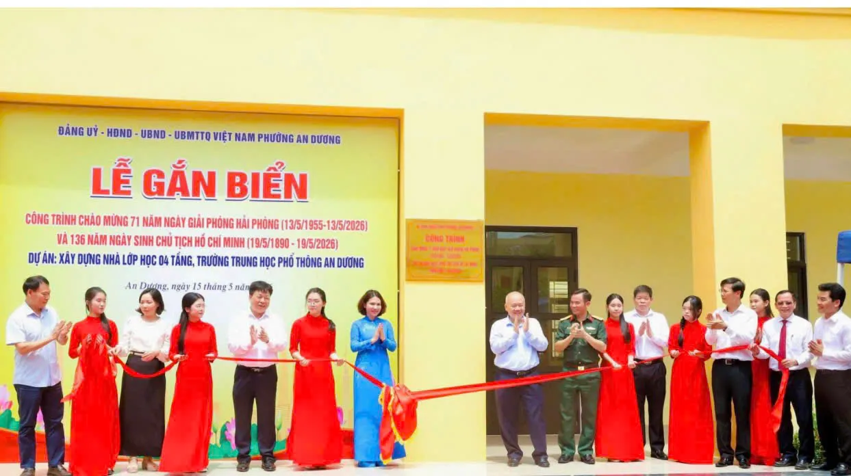 TP.Hải Phòng luôn tạo động lực cho các trường bước vào năm học mới