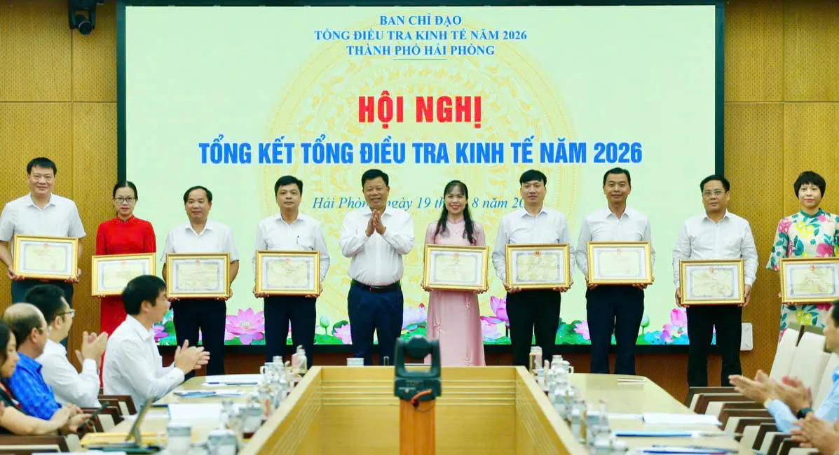 TP.Hải Phòng hoàn thành Tổng điều tra kinh tế năm 2026
