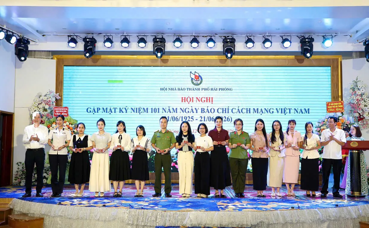 Hội Nhà báo TP.Hải Phòng kỷ niệm 101 năm ngày Báo chí Cách mạng Việt Nam