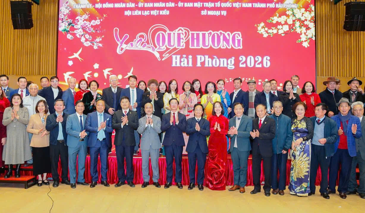 Lãnh đạo TP.Hải Phòng gặp mặt kiều bào nhân dịp Xuân Bính Ngọ