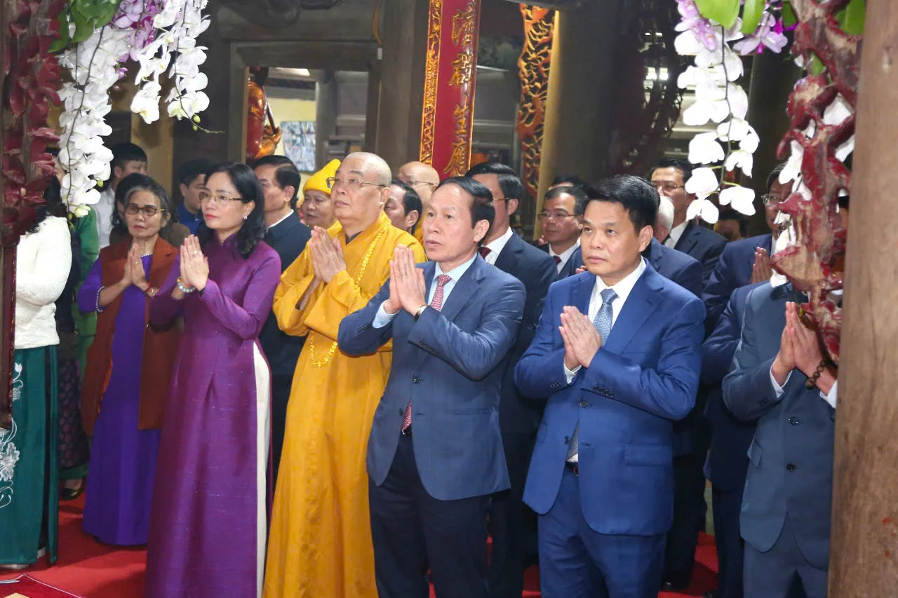 Tưởng niệm 692 năm ngày viên tịch của Đệ Tam Tổ Trúc Lâm Huyền Quang Tôn giả 