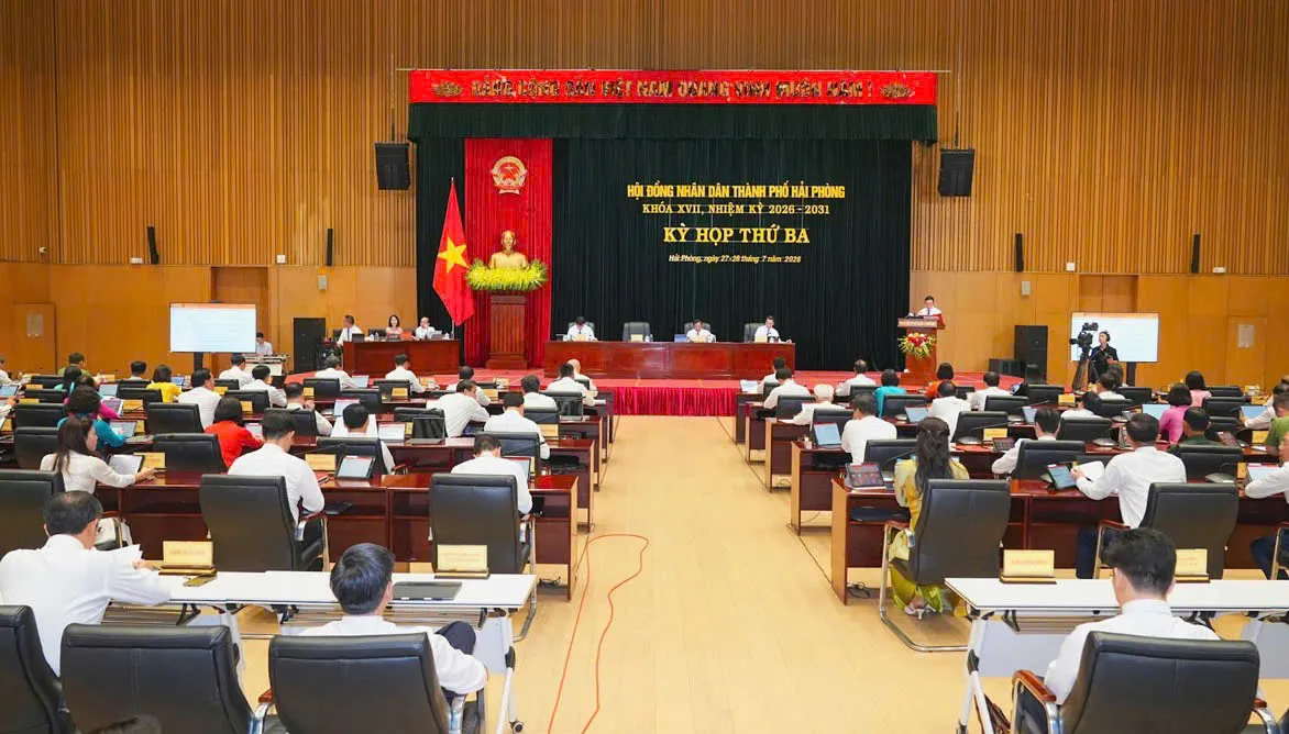 HĐND TP.Hải Phòng khai mạc kỳ họp thứ 3