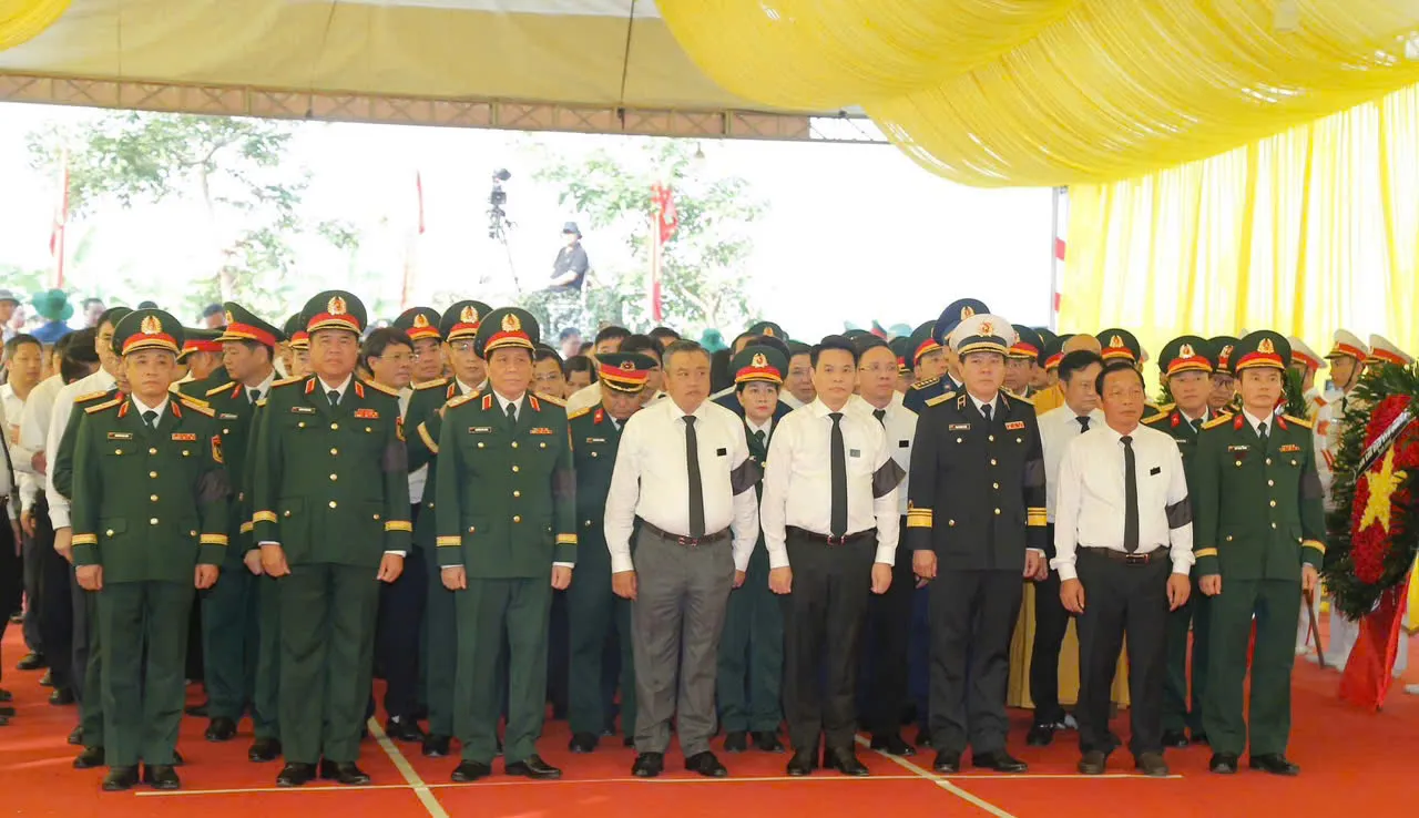 TP.Hải Phòng thành kính lễ viếng, truy điệu, an táng hài cốt liệt sĩ và đồng bào tử nạn