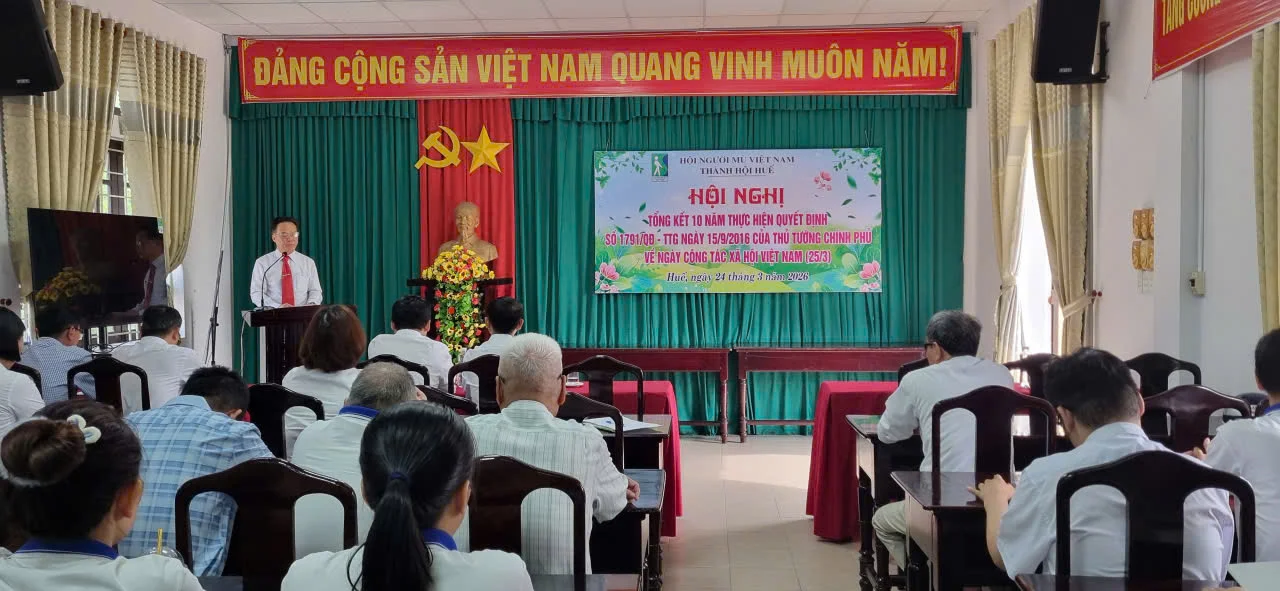HNM thành phố Huế tổ chức hội nghị tổng kết 10 năm thực hiện Quyết định số 1791/QĐ-TTg