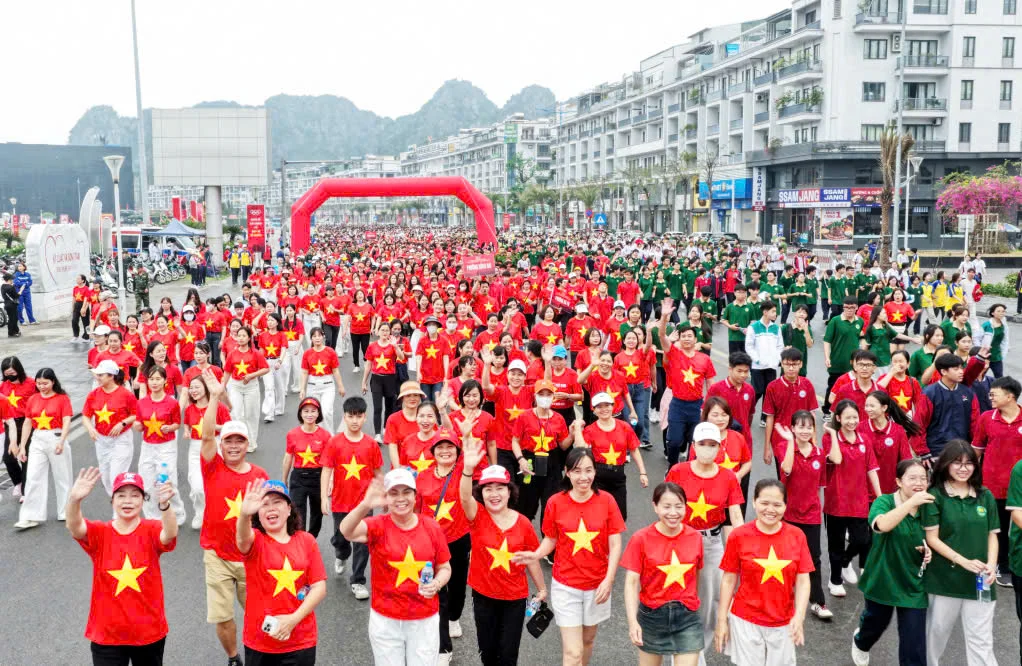 Quảng Ninh: Ngày chạy Olympic Vì sức khỏe toàn dân, vì an ninh Tổ quốc năm 2026
