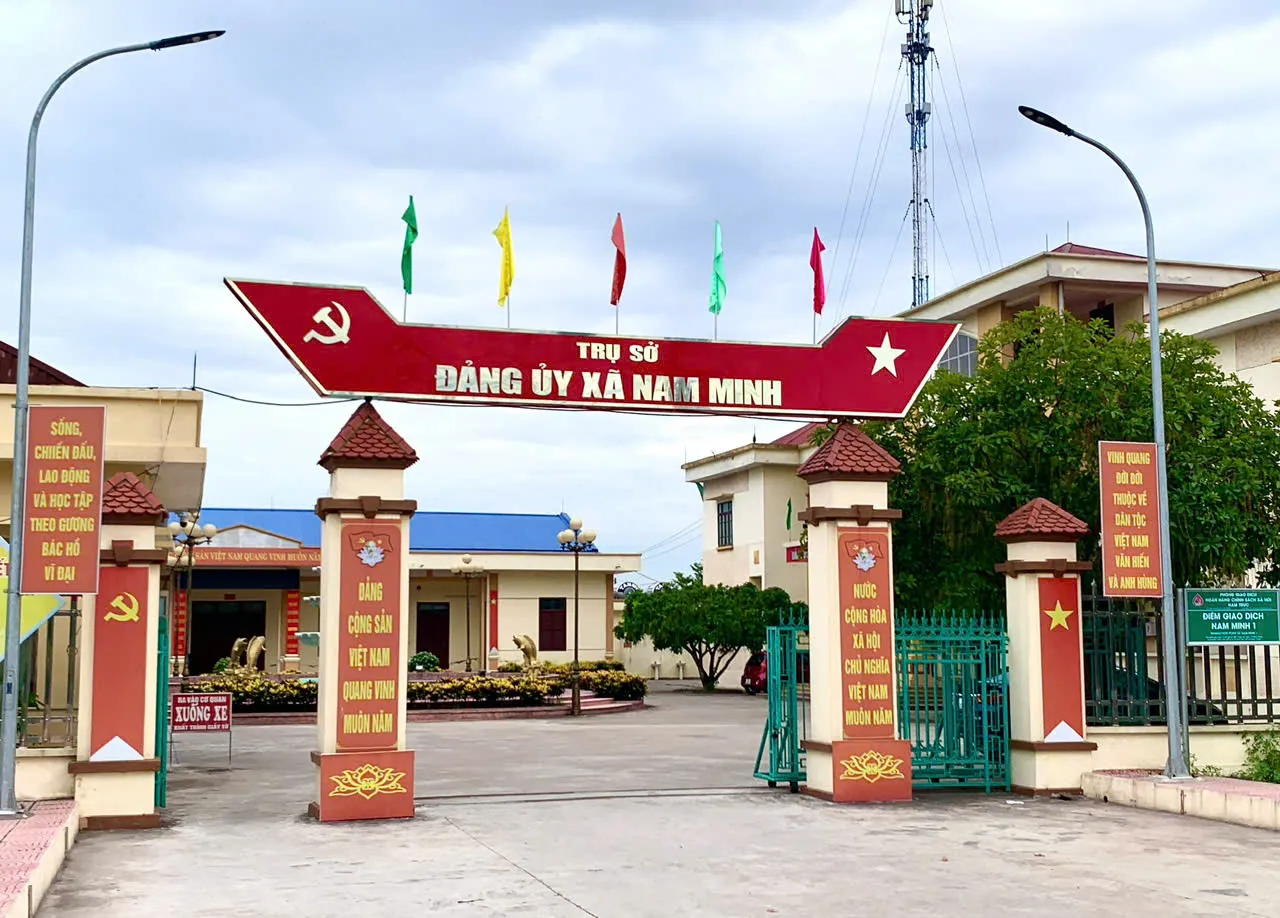 Xã Nam Minh (Ninh Bình) thực hiện đạt hiệu quả cao công tác sắp xếp, sát nhập thôn, xóm