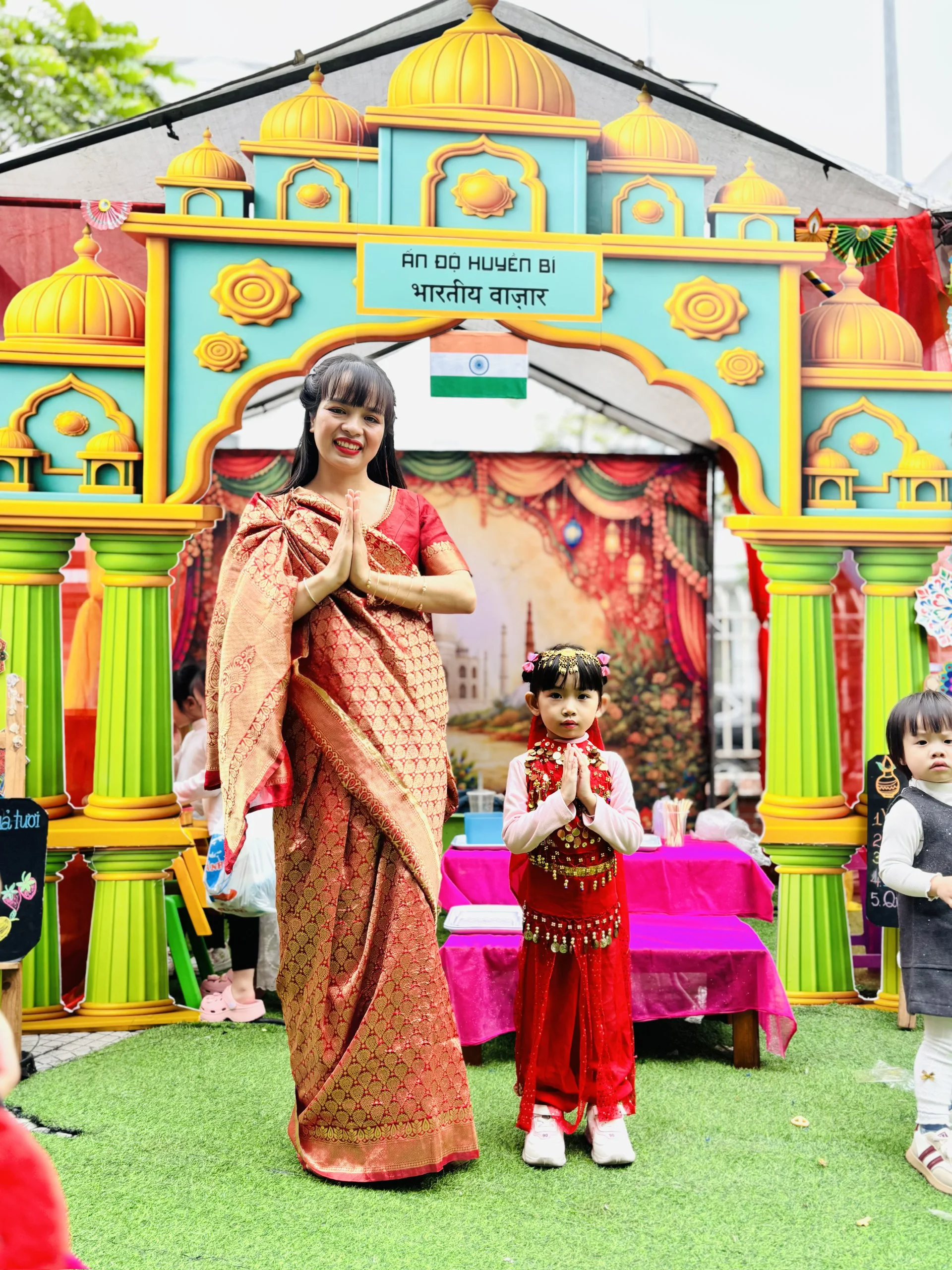 Sắc xuân Châu Á cùng cô trò Trường Mầm non Lê Quý Đôn