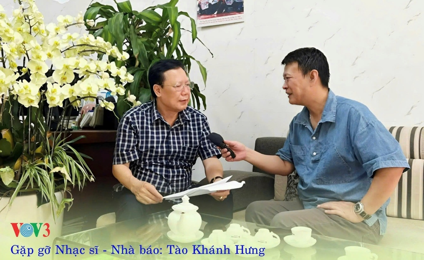 Nhà báo - nhạc sĩ Tào Khánh Hưng: Từ