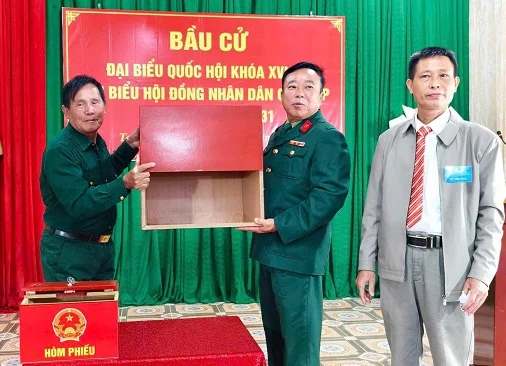 Nghệ An: Gần 100% cử tri tham gia bầu cử