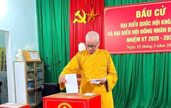 Nghệ An: Gần 100% cử tri tham gia bầu cử