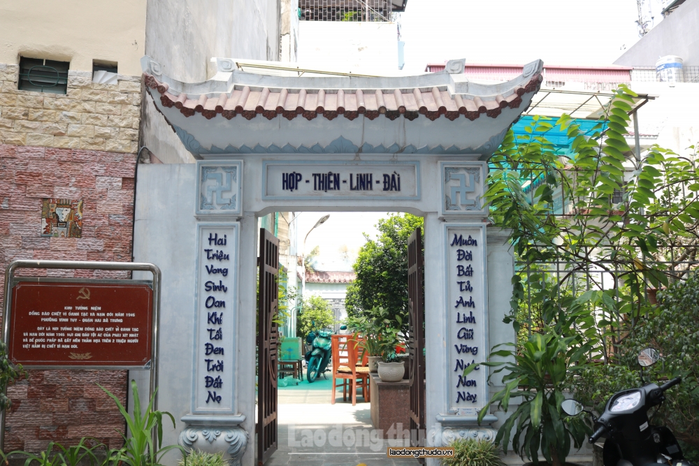 Khu tưởng niệm các nạn nhân chết đói năm 1944-1945.