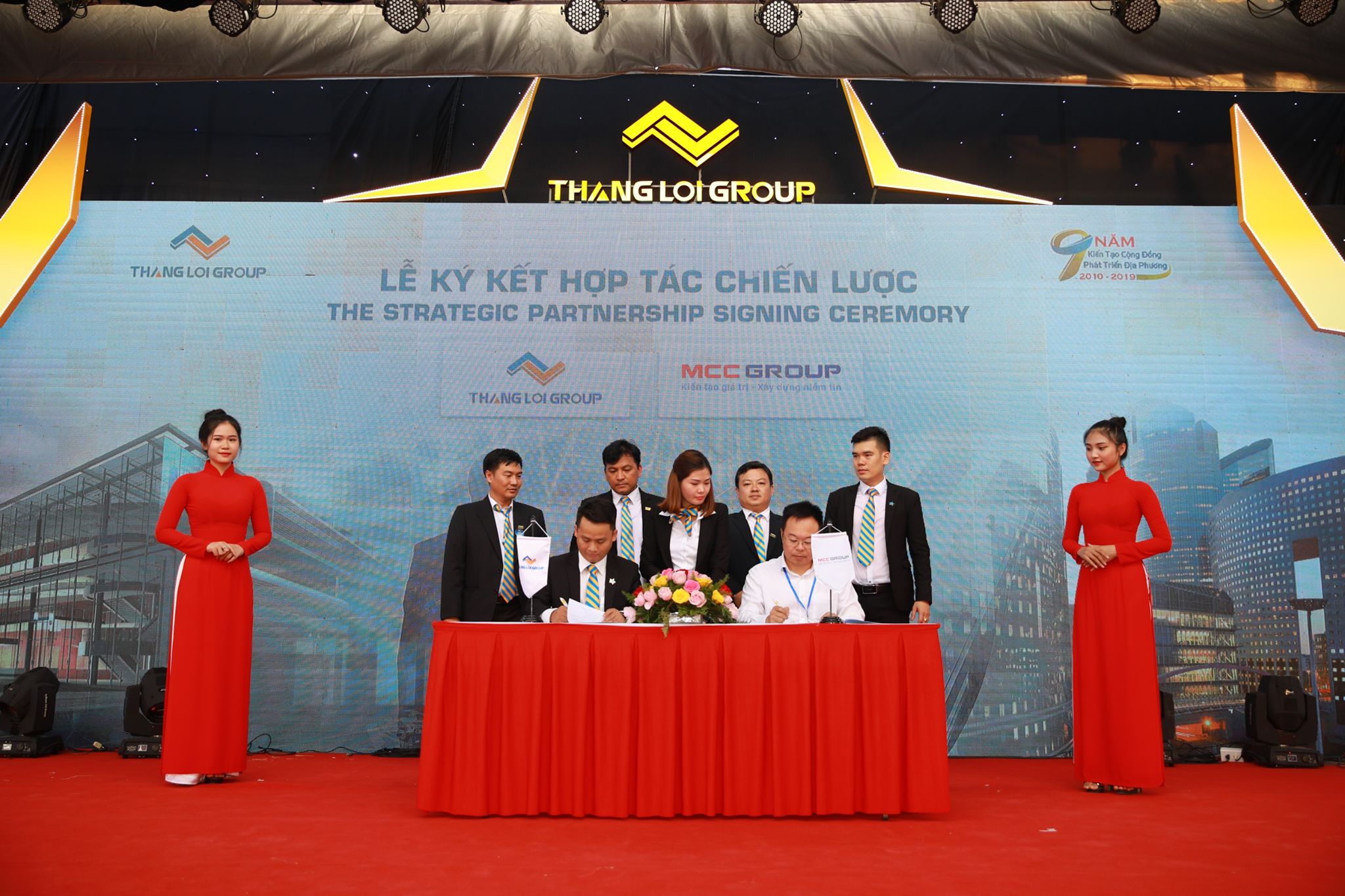 Thắng Lợi Group ký kết hợp tác chiến lược với MMC Group trong sự kiện Thắng Lợi EXPO 2019