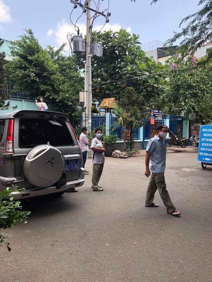 Khu vực bệnh nhân sinh sống đã được cách ly.