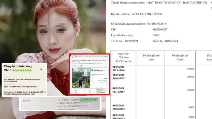 ‘Sửa bill’ chuyển tiền hỗ trợ đồng bào bị bão lũ bị xử phạt như thế nào?